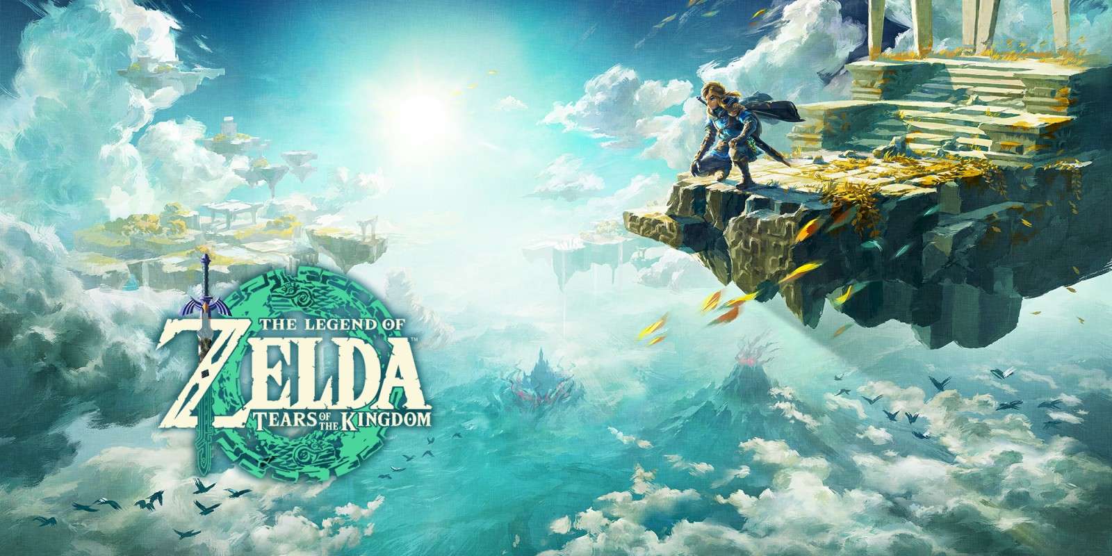 The Legend of Zelda - Tears of the Kingdom Cover / Wallpaper. Adventure und Actionspiel Spiel (2023) für die Nintendo Switch.