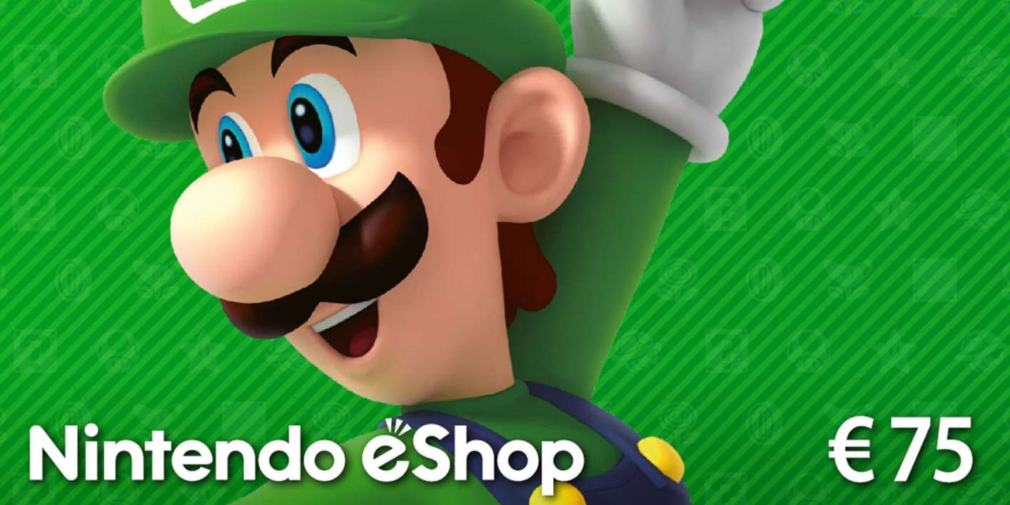 Den besten Preis für einen 75 Euro Nintendo eShop Guthaben Key finden.